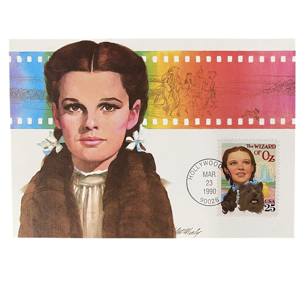 The Wizard Of Oz Dorothy Judy Garland Hollywood Postcard Maximum Card Collection